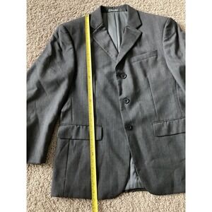 Oscar‎ de la Renta Freedom Suit Men's Gray Wool Blazer Jacket Size 40S